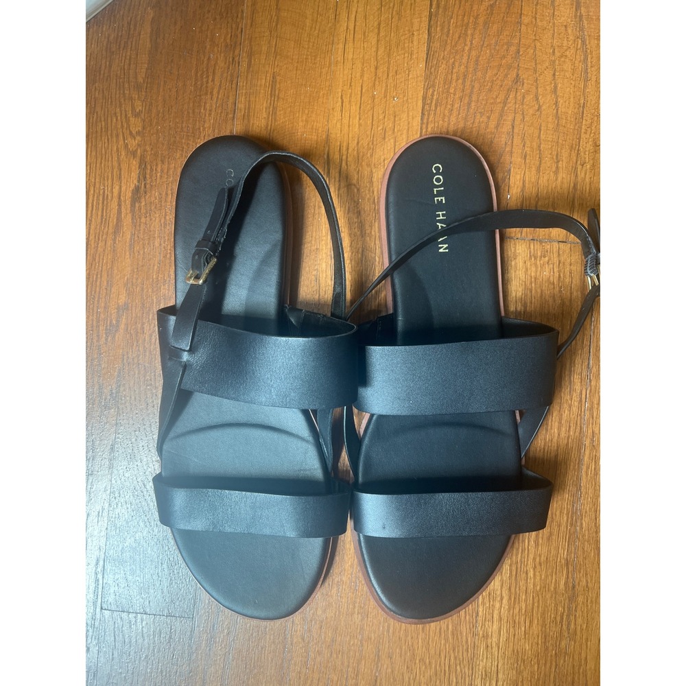 Cole Haan Findra Sandals Minimalist Black Size 11